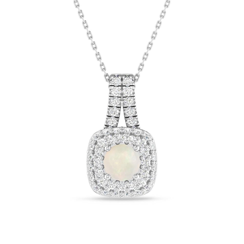 White Gold - Opal