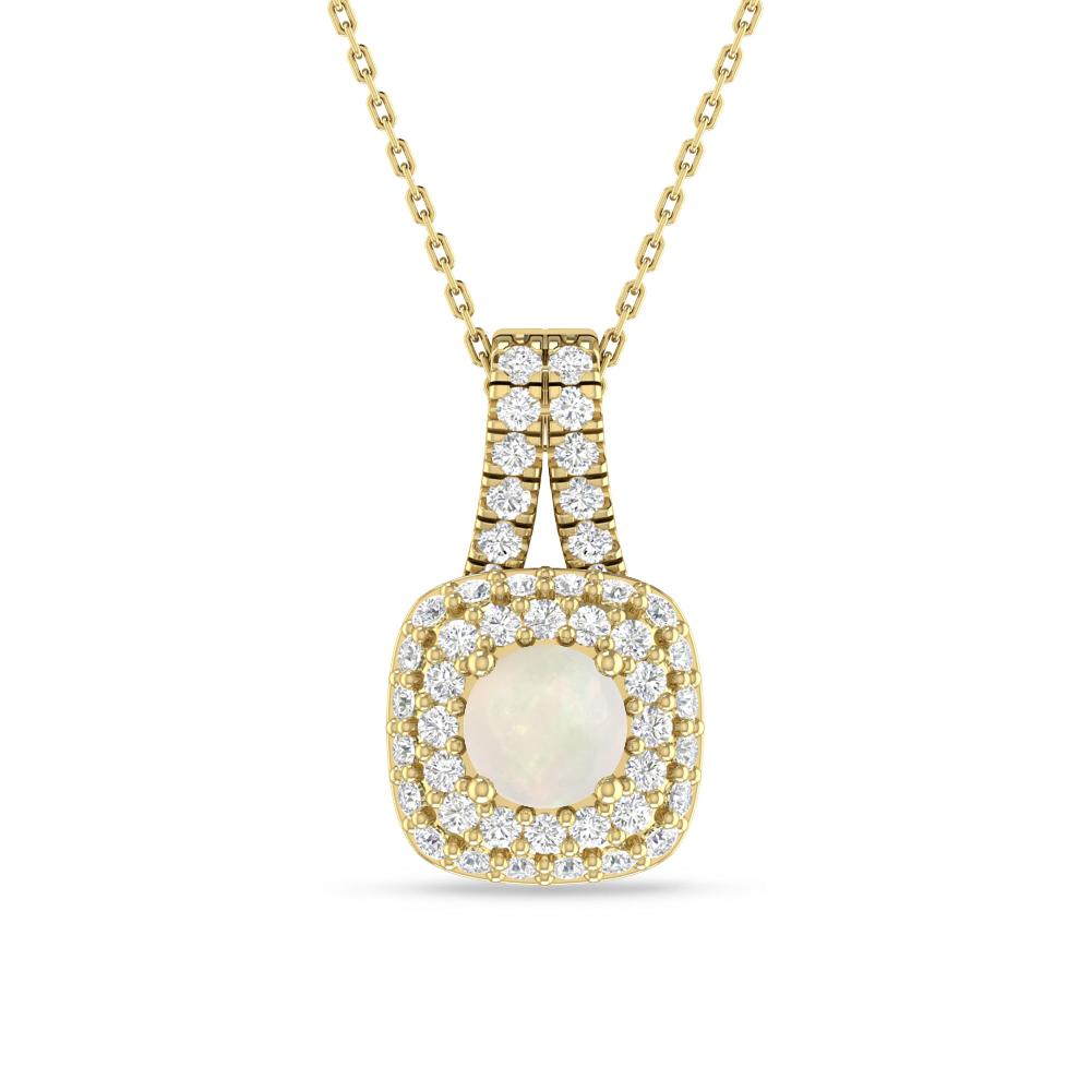 Yellow Gold - Opal