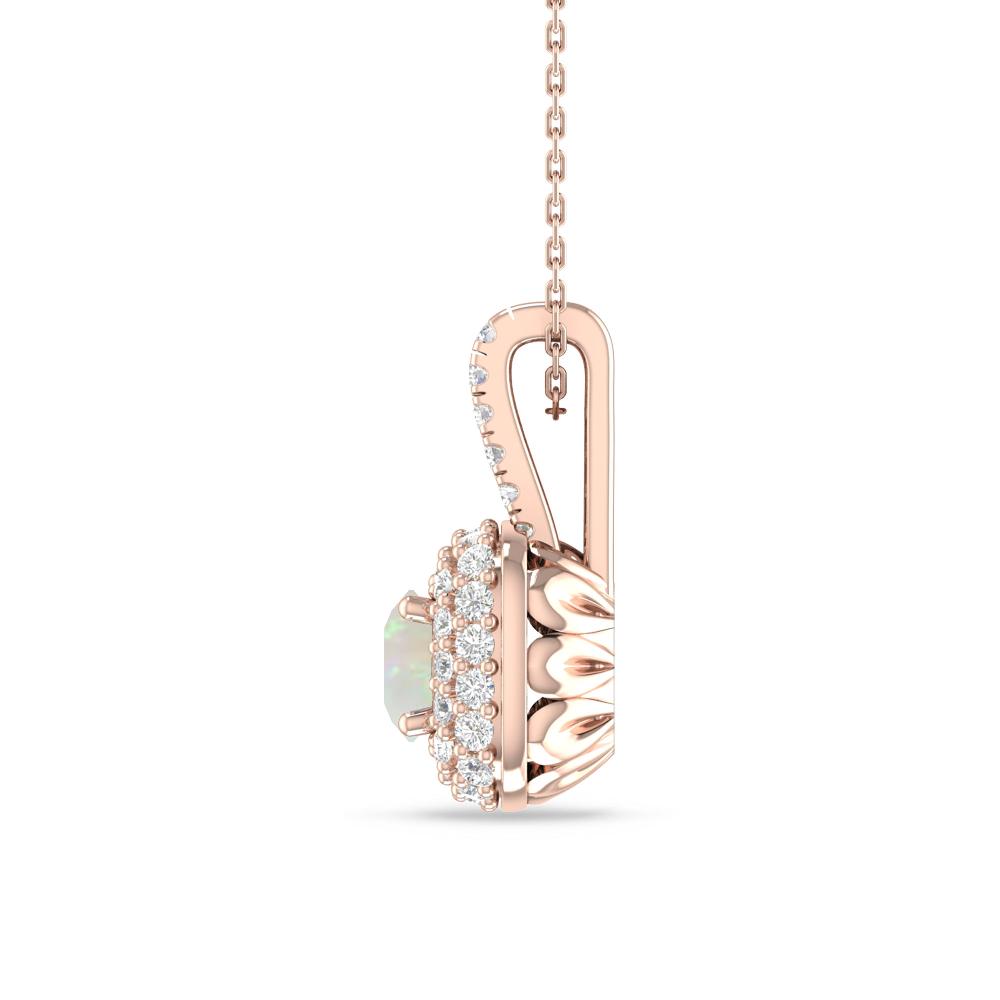 Rose Gold - Opal