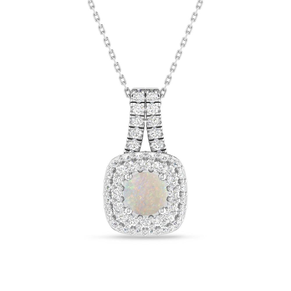 White Gold - Opal