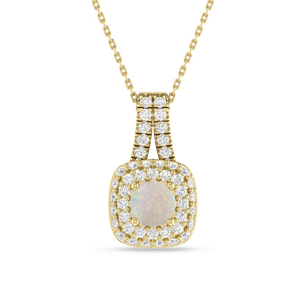 Yellow Gold - Opal