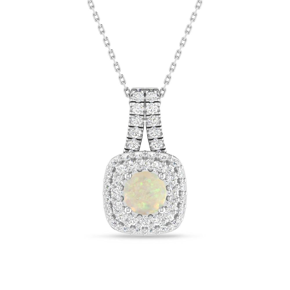 White Gold - Opal