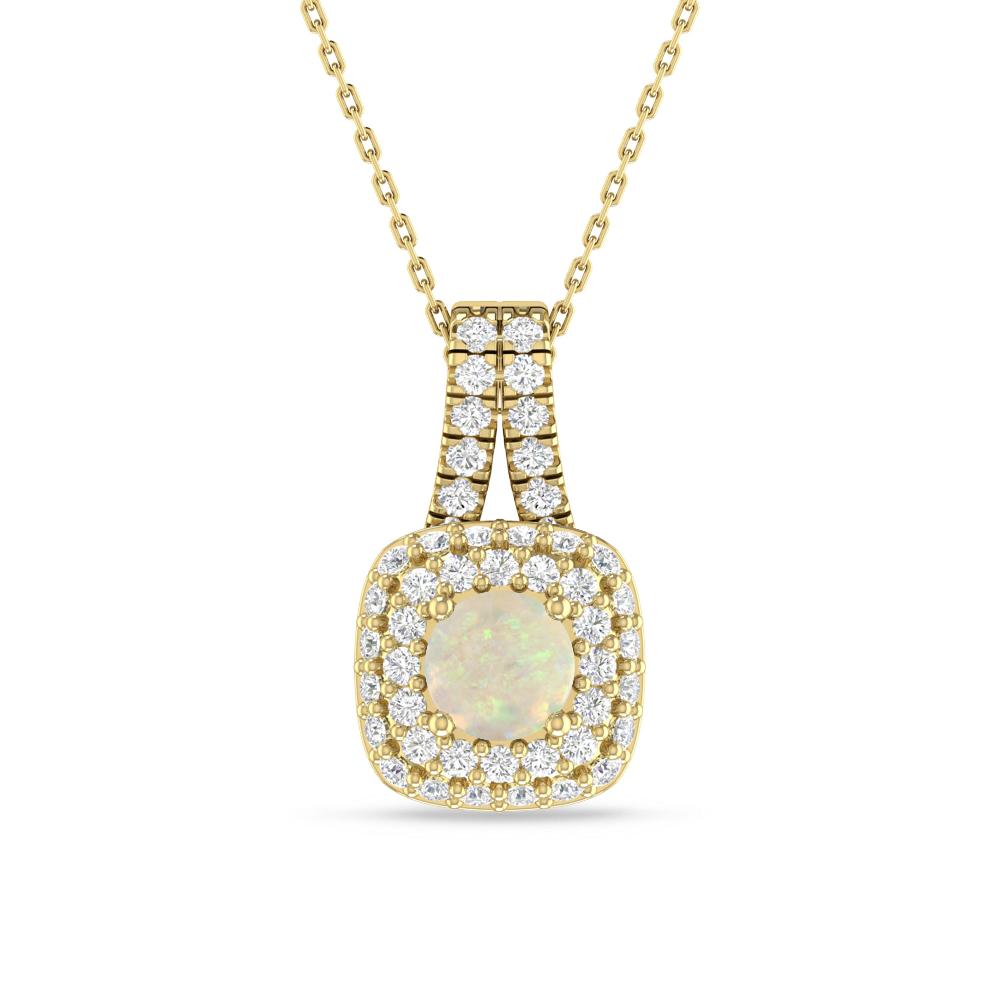 Yellow Gold - Opal
