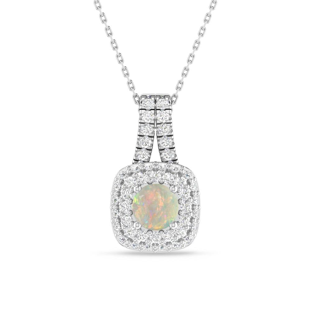 White Gold - Opal