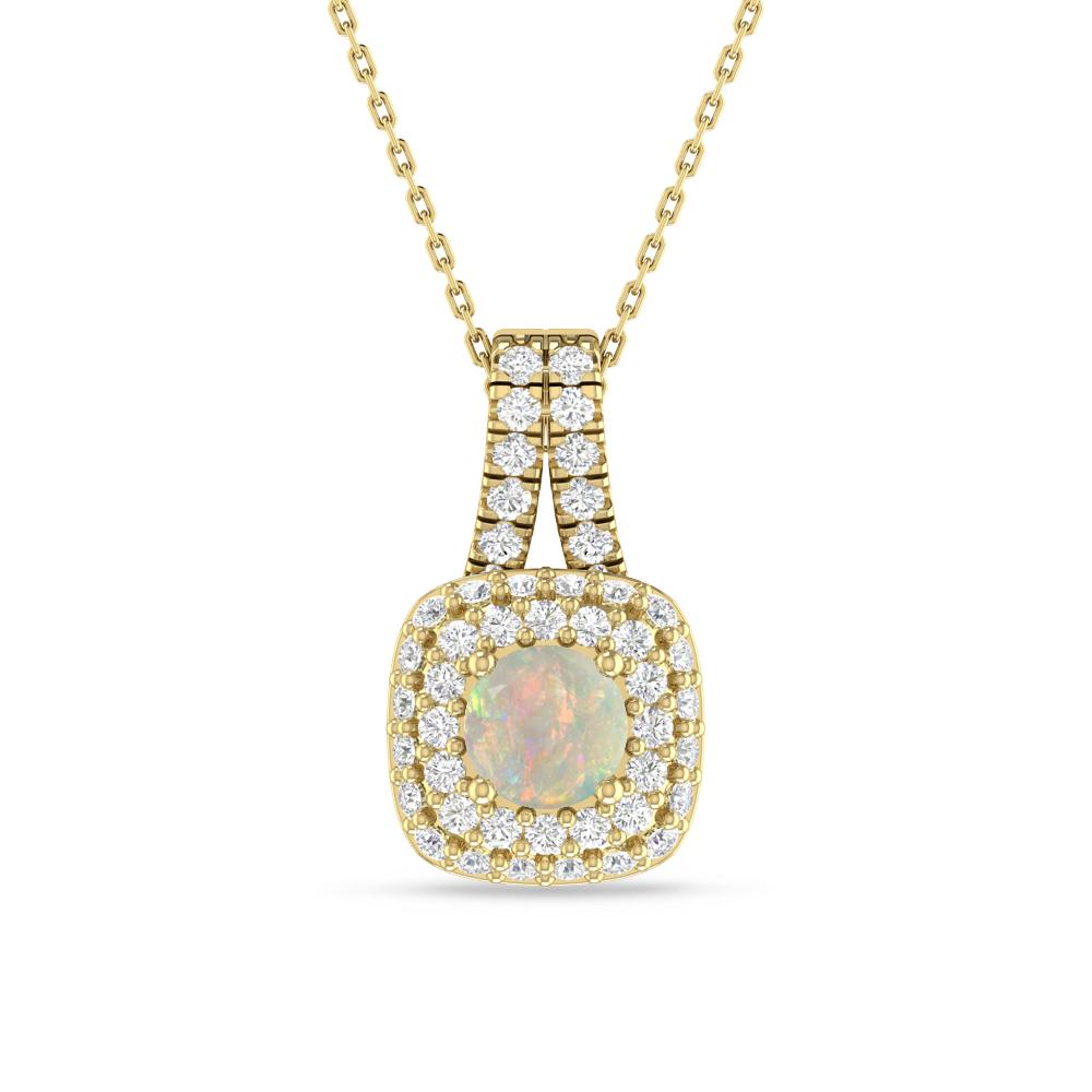 Yellow Gold - Opal