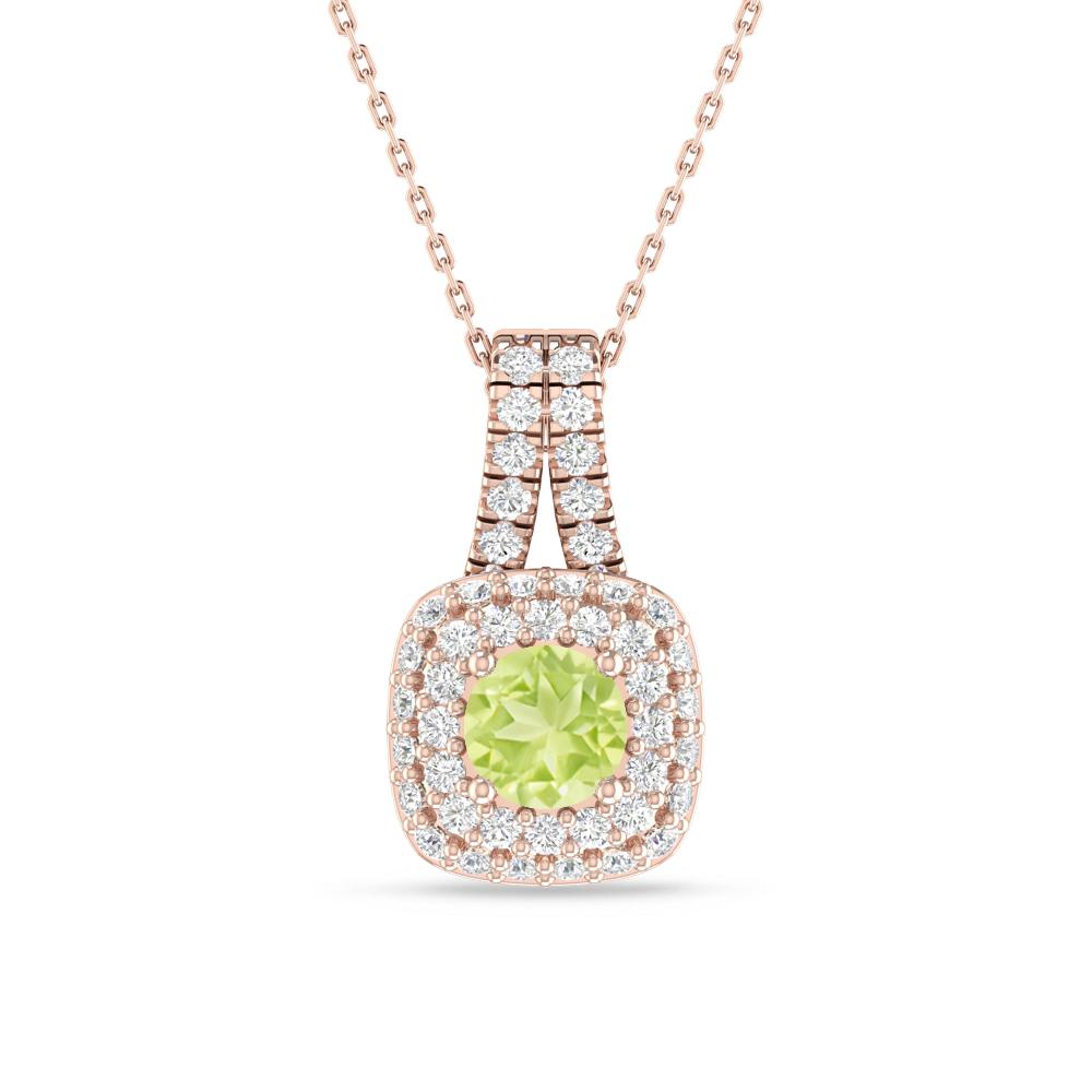 Rose Gold - Peridot