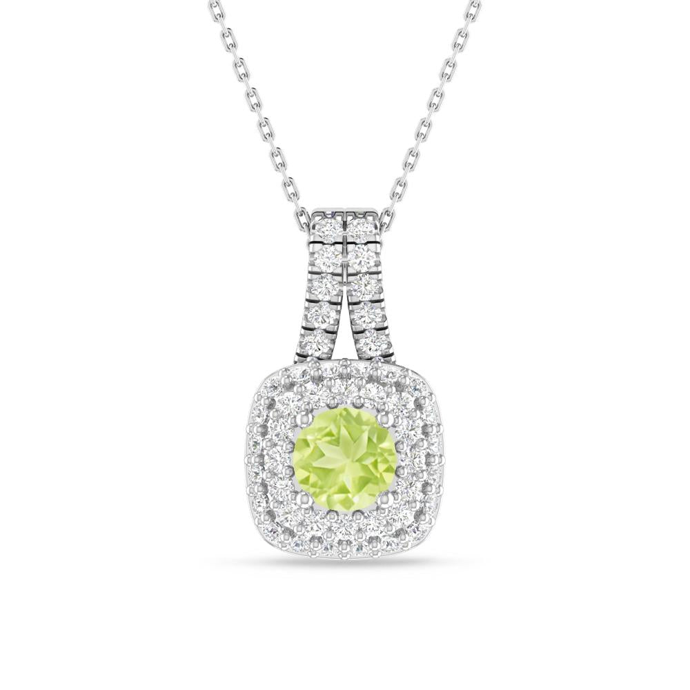 White Gold - Peridot