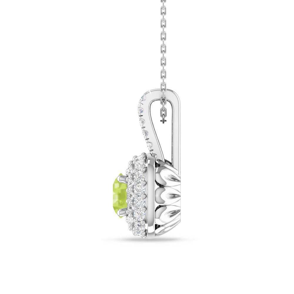 White Gold - Peridot