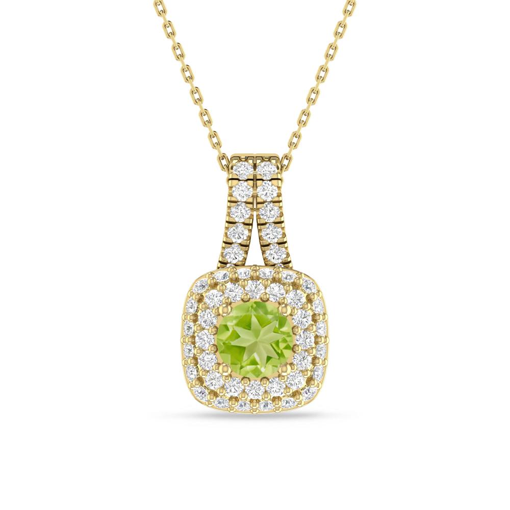 Yellow Gold - Peridot