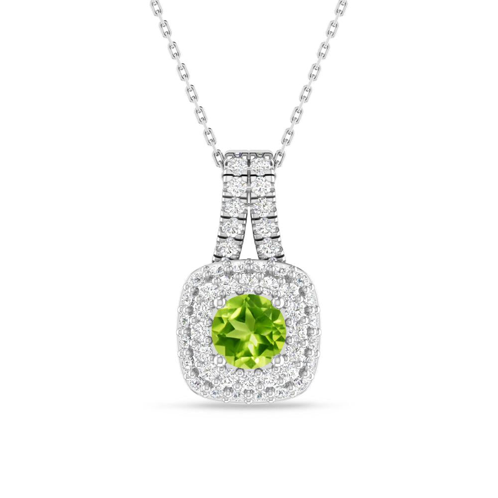 White Gold - Peridot