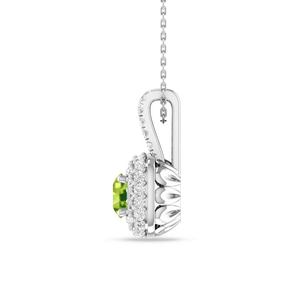 White Gold - Peridot