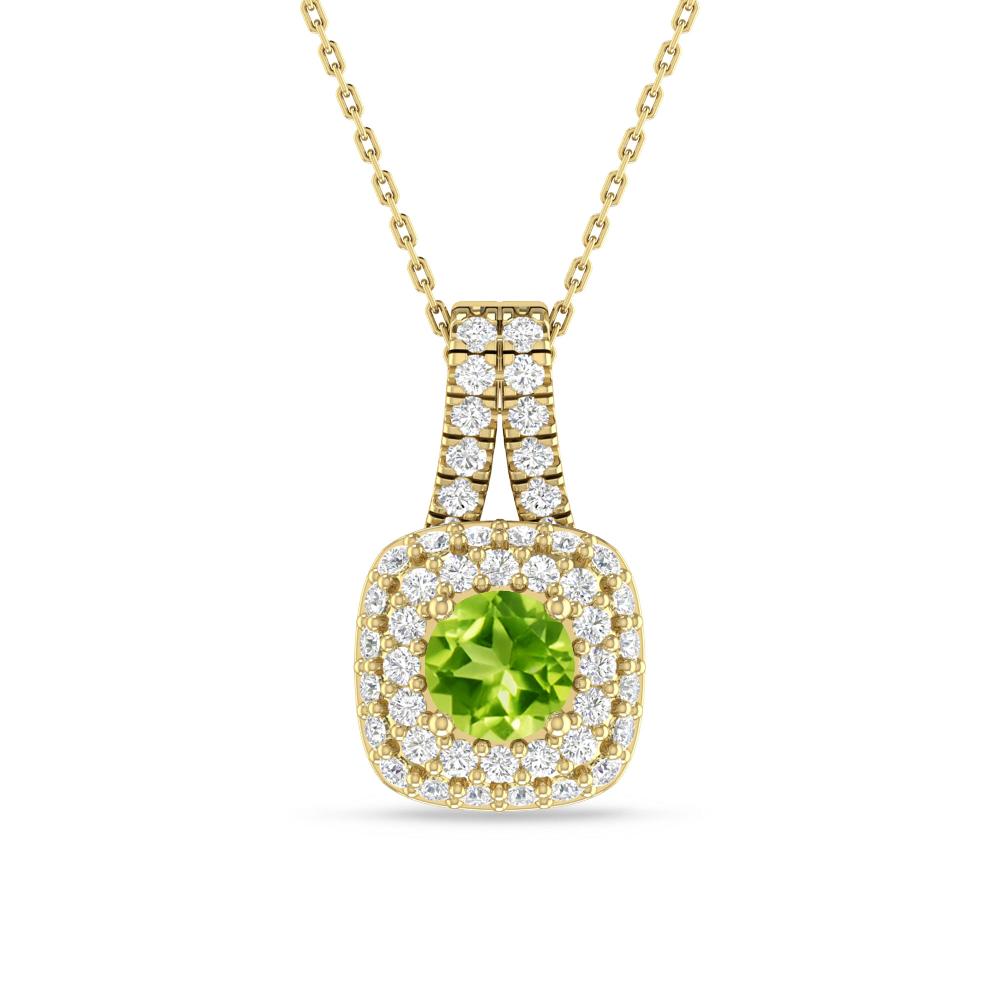 Yellow Gold - Peridot