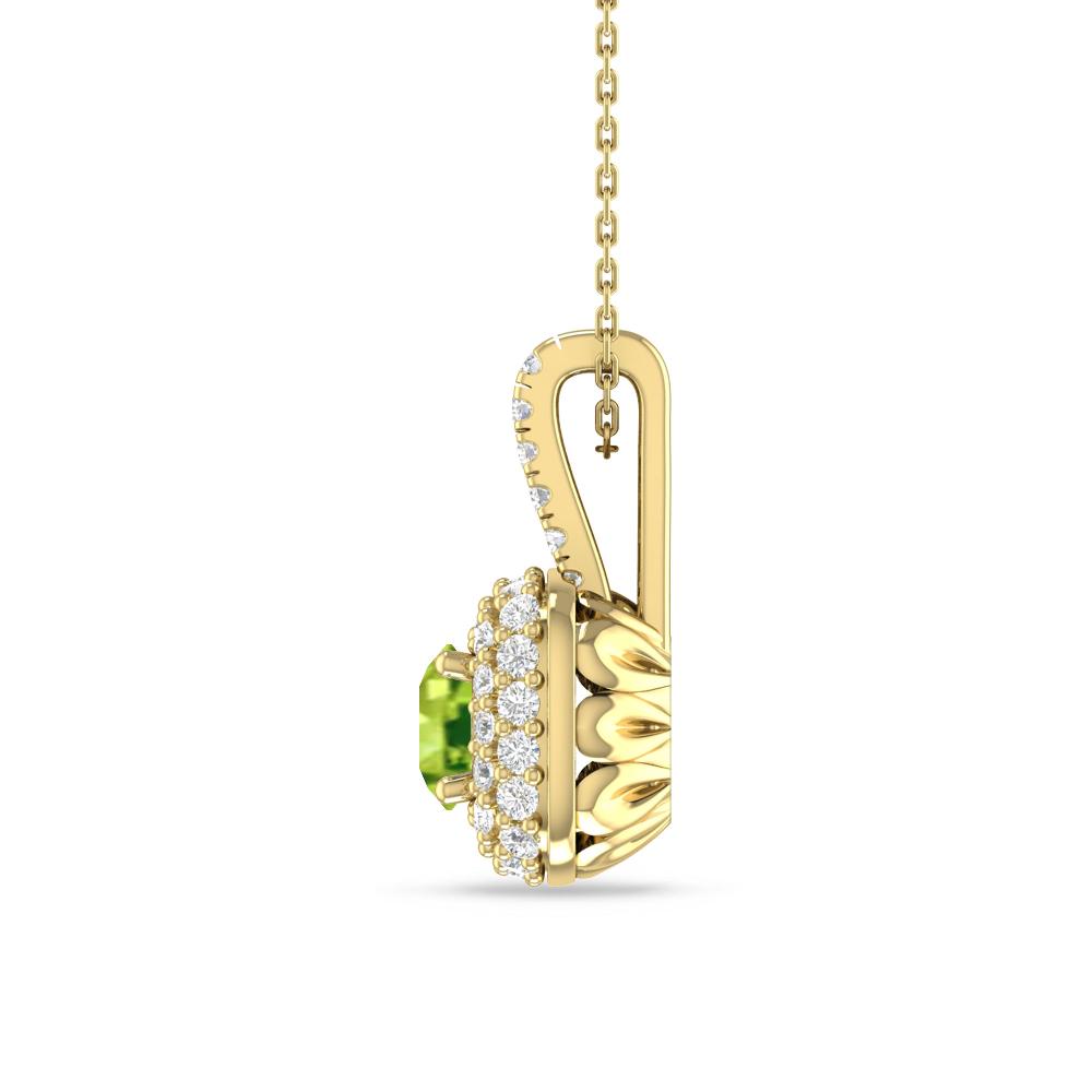 Yellow Gold - Peridot