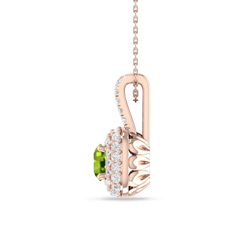 Rose Gold - Peridot