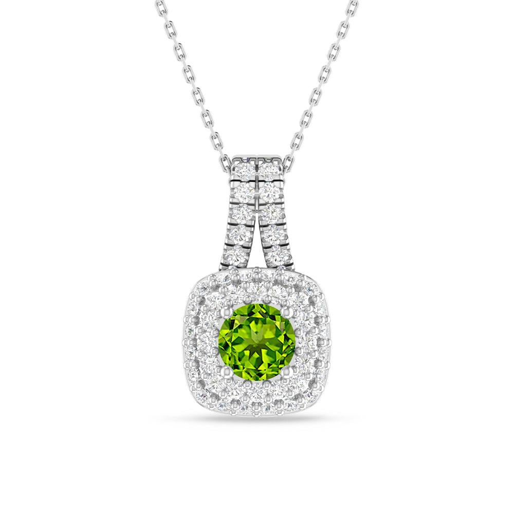 White Gold - Peridot