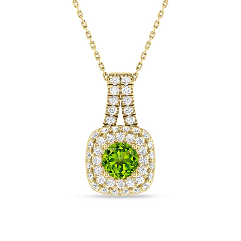 Yellow Gold - Peridot