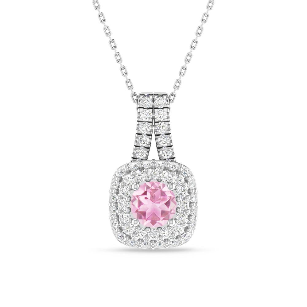White Gold - Pink Tourmaline