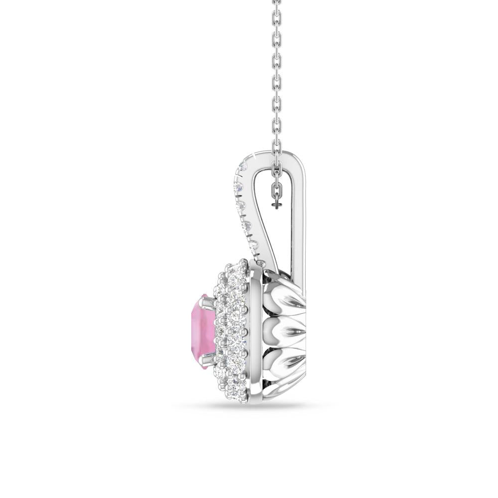 White Gold - Pink Tourmaline