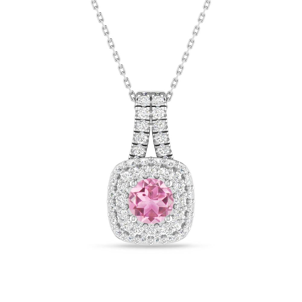 White Gold - Pink Tourmaline