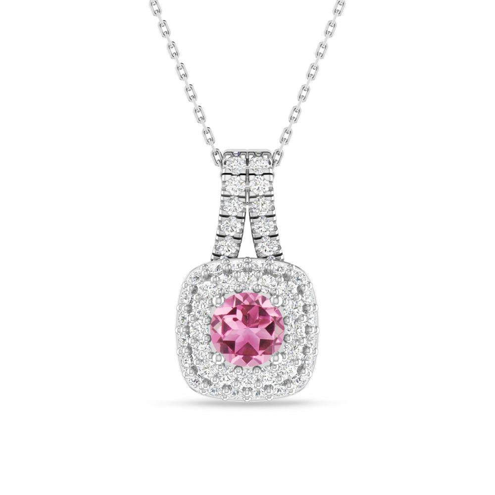 White Gold - Pink Tourmaline