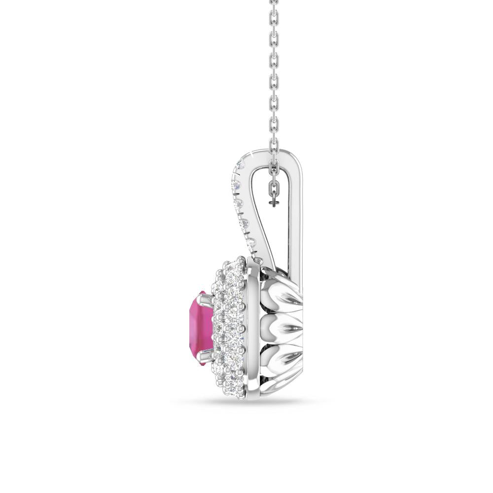 White Gold - Pink Tourmaline