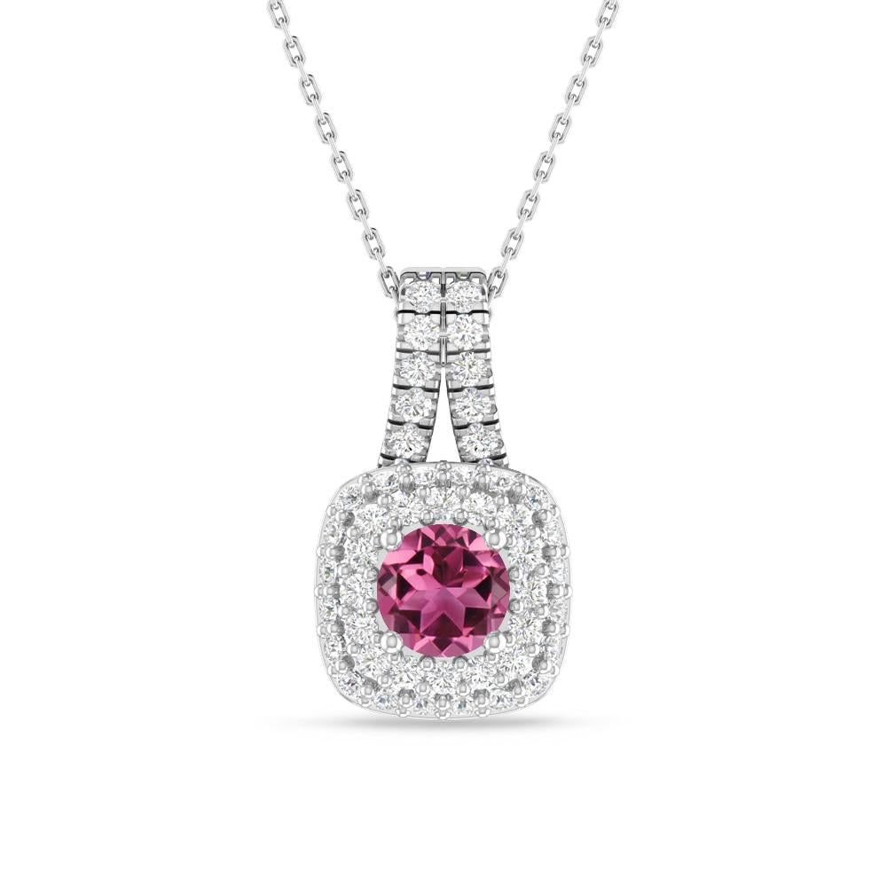 White Gold - Pink Tourmaline
