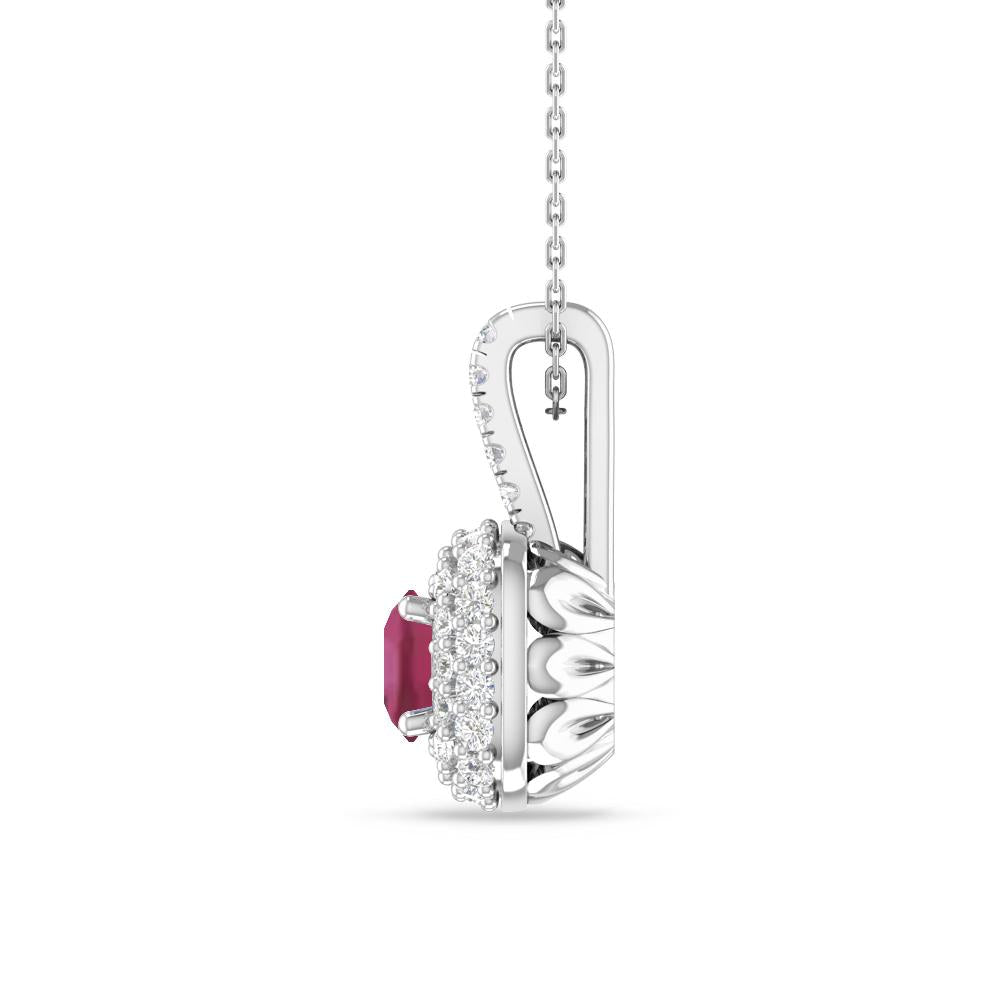 White Gold - Pink Tourmaline