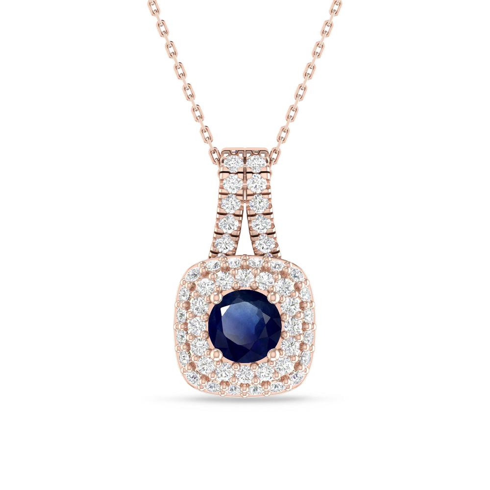 Rose Gold - Sapphire