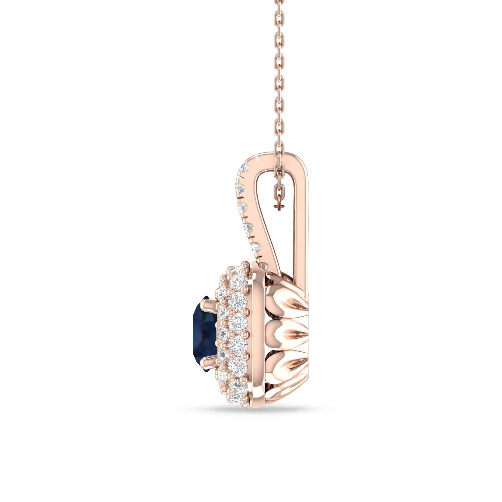 Rose Gold - Sapphire
