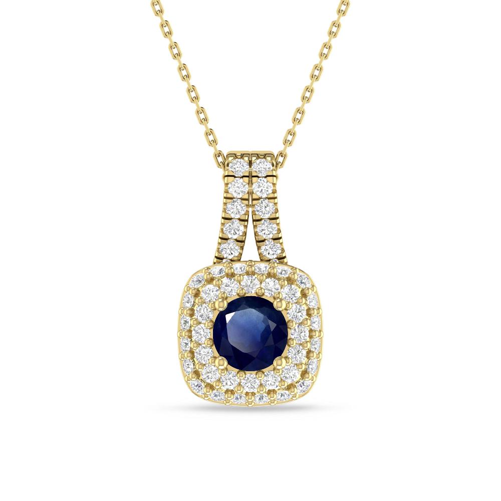 Yellow Gold - Sapphire