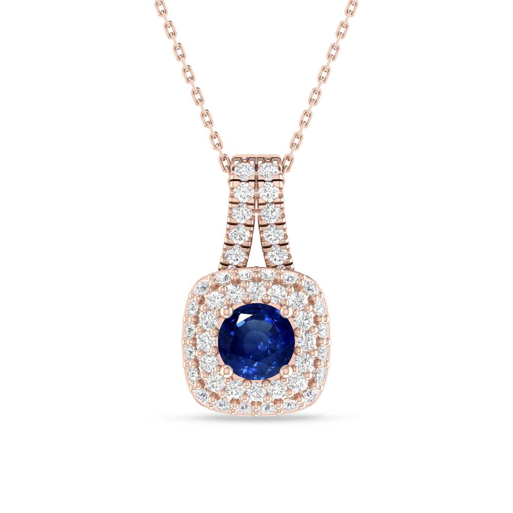 Rose Gold - Sapphire
