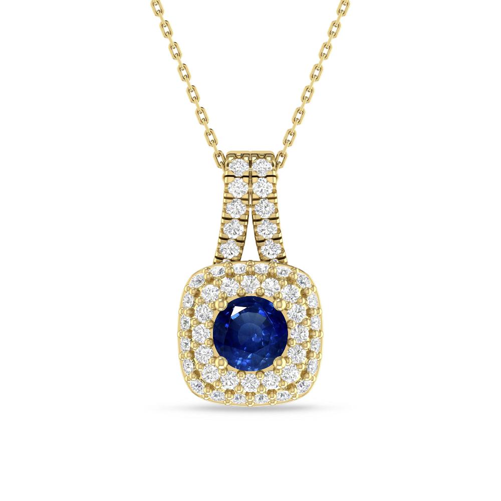 Yellow Gold - Sapphire