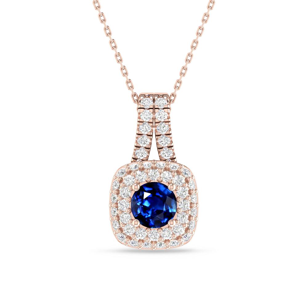 Rose Gold - Sapphire