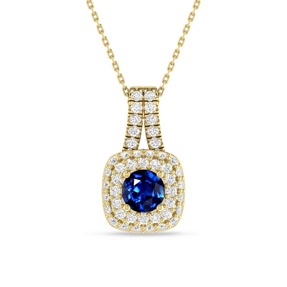 Yellow Gold - Sapphire