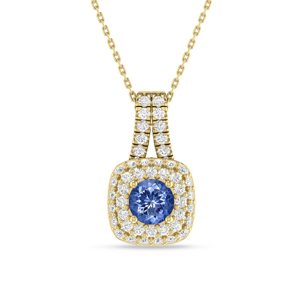 Yellow Gold - Tanzanite