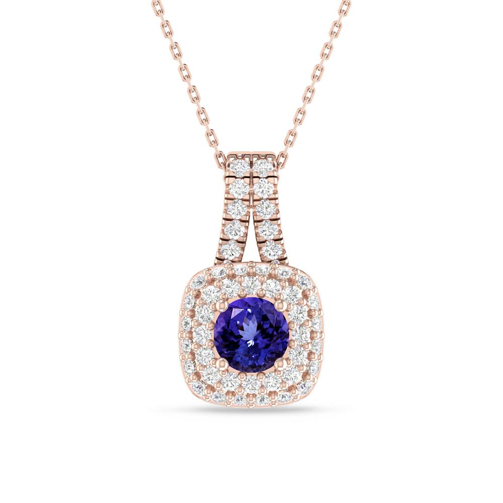 Rose Gold - Tanzanite