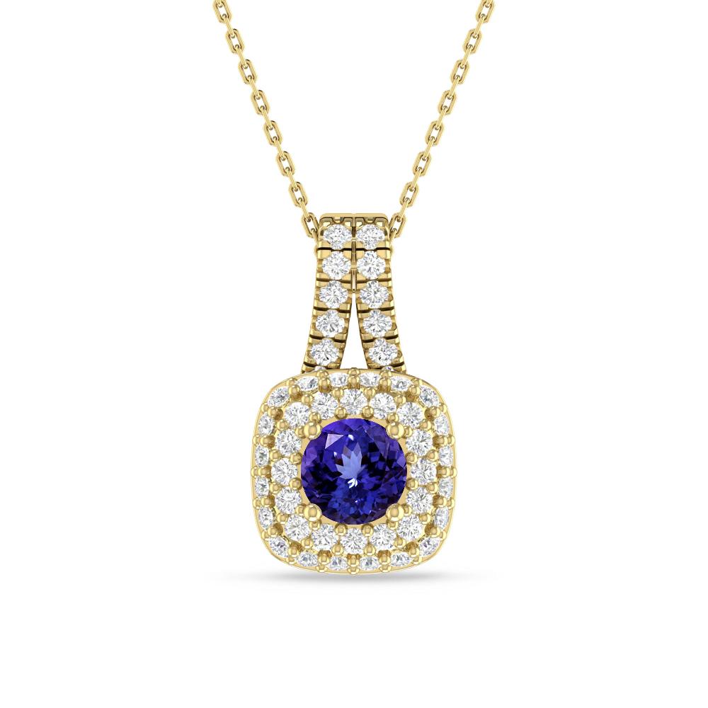 Yellow Gold - Tanzanite