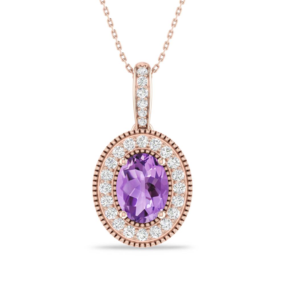 Rose Gold - Amethyst