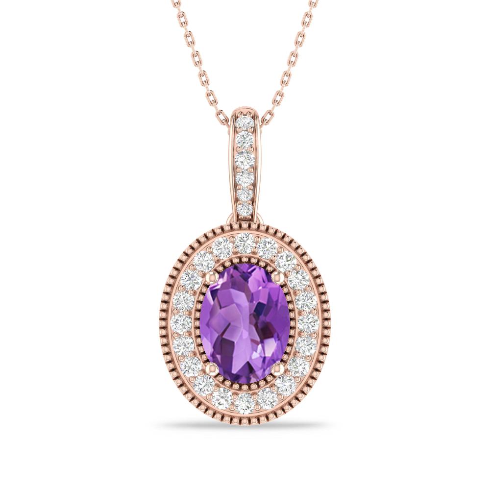 Rose Gold - Amethyst