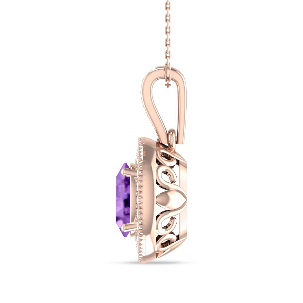 Rose Gold - Amethyst