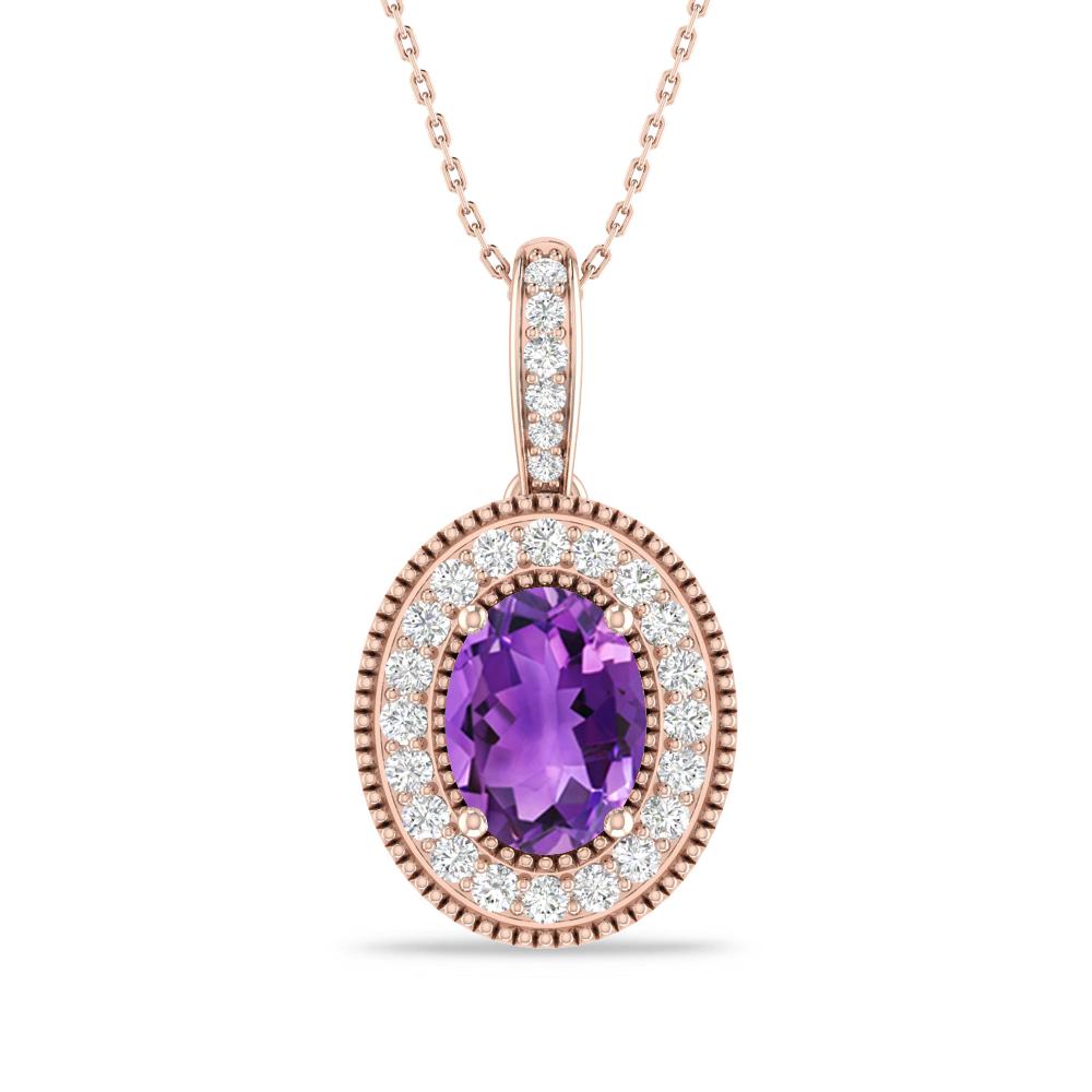 Rose Gold - Amethyst