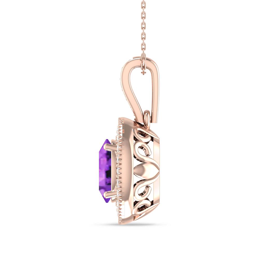Rose Gold - Amethyst