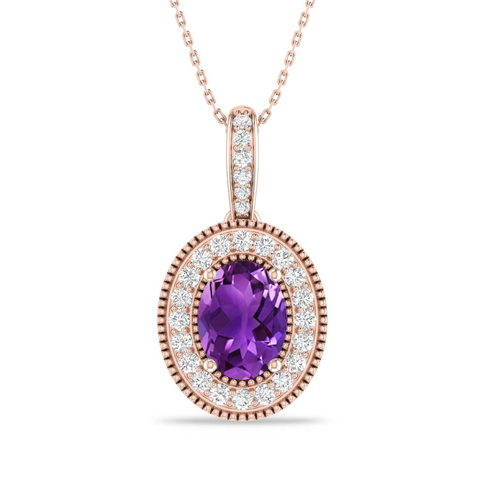 Rose Gold - Amethyst