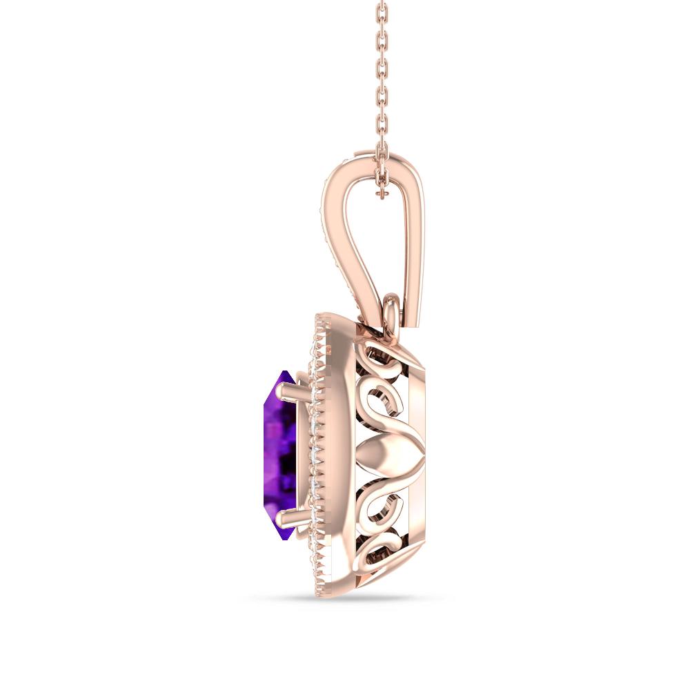 Rose Gold - Amethyst