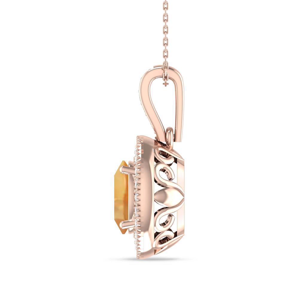Rose Gold - Citrine