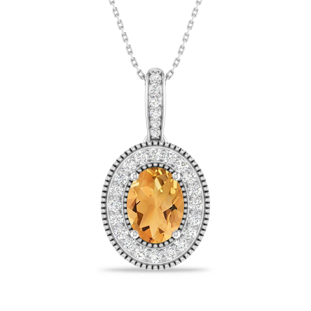 White Gold - Citrine
