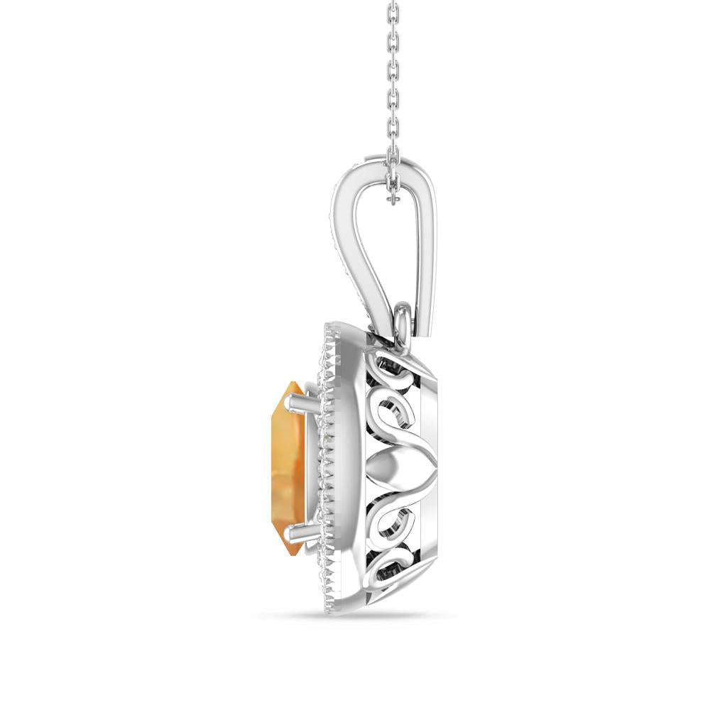 White Gold - Citrine