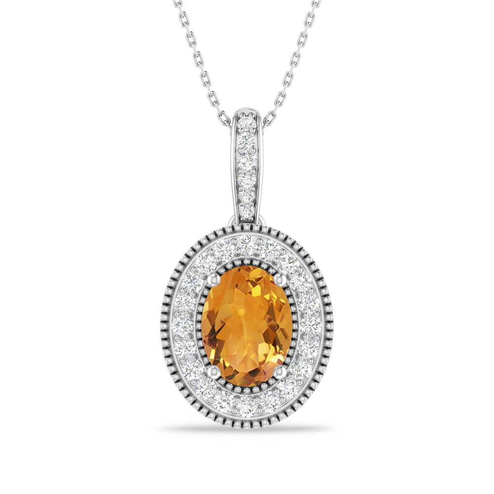 White Gold - Citrine