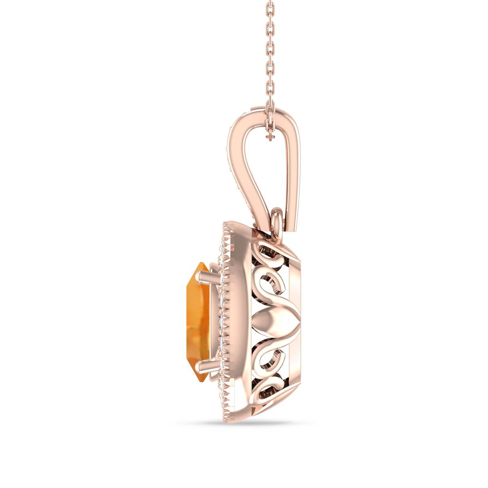 Rose Gold - Citrine