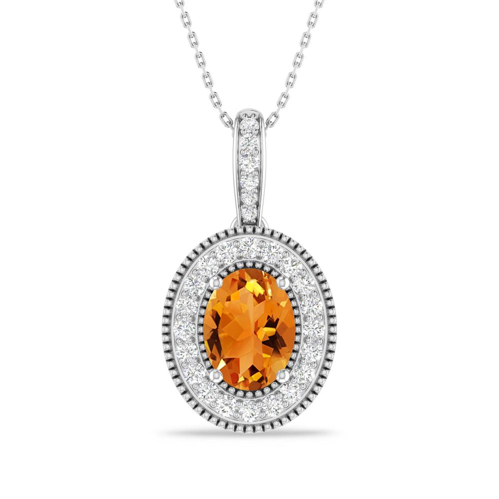 White Gold - Citrine